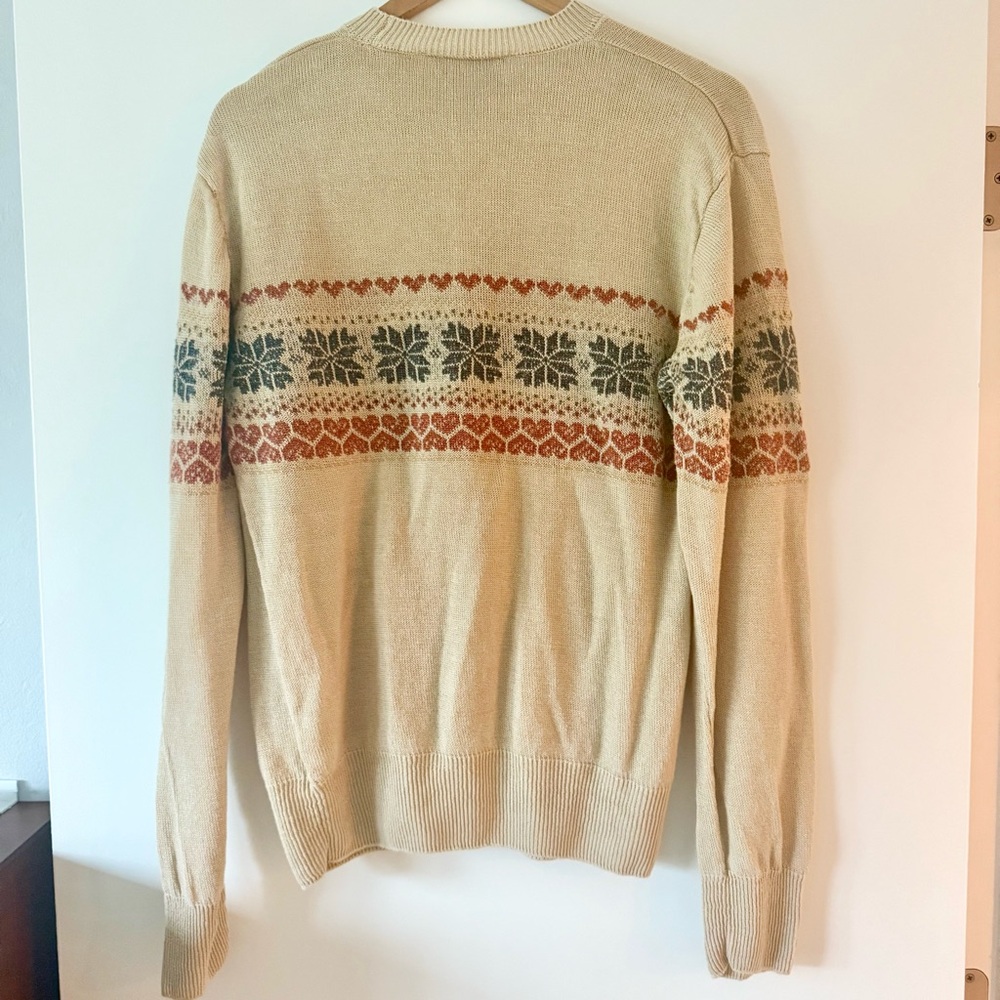 Our Legacy BASE ROUNDNECK Snow Fairisle Hemp - Picture 9 of 9